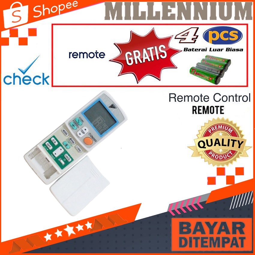 Remote AC Daikin ARC433A106 Remot