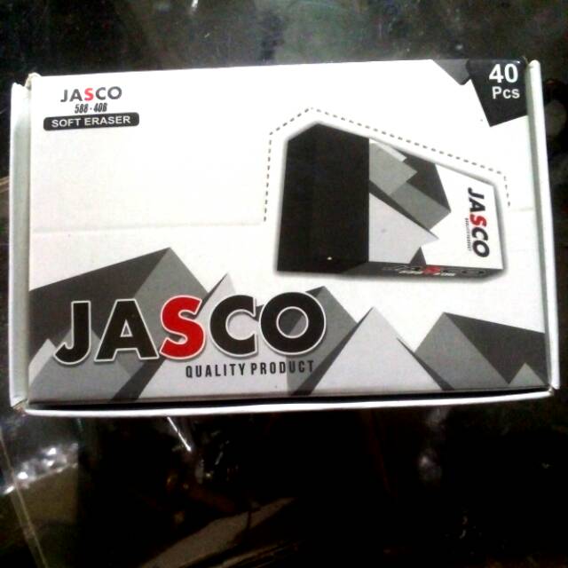 

Peghapus jasco (harga 40pcs)