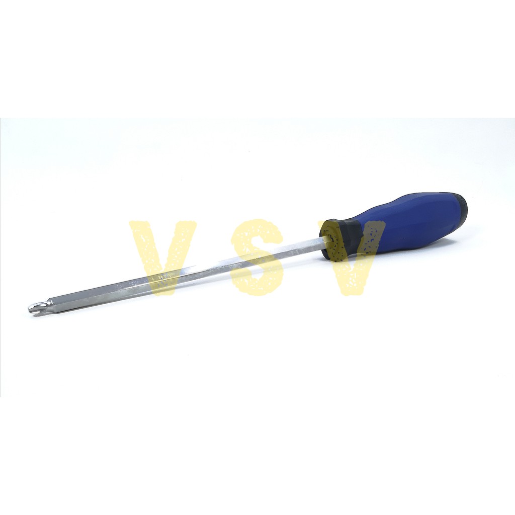 GESTAR Non Slip screwdriver (+)8x200mm Obeng gagang karet Obeng plus