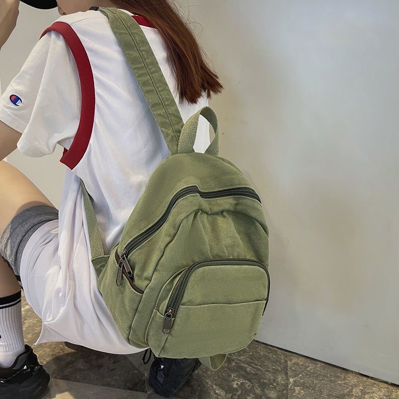 Ready mini backpack korea tas backpack wanita  Tas ransel wanita kecil  tas sekolah mini Sera tas mini wanita korea mini backpack  Sastra Tas Ransel Kecil Gadis Panas Kecil All-Match Tas Ransel Kecil ransel kuliah  Baru Dicuci Kanvas Sekolah Bagpack