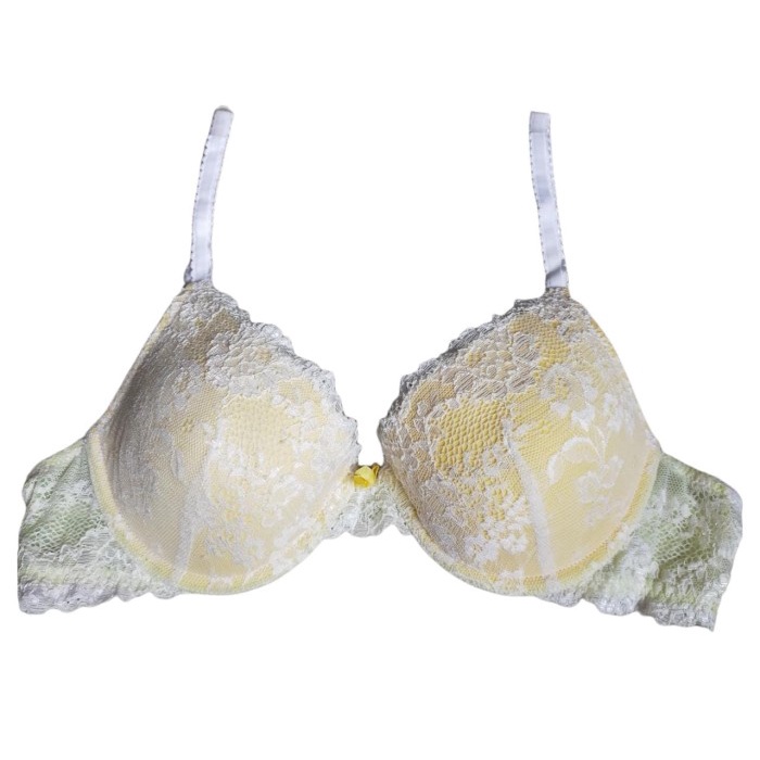 Bra Yellow With Lace Light