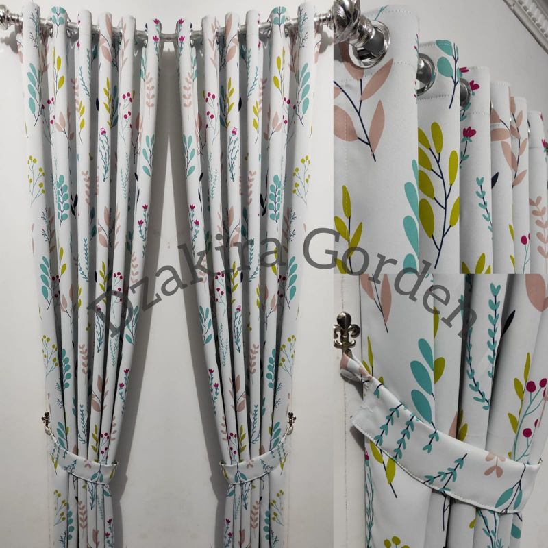 Gorden Blackout Lebar 130cm X Tinggi 200cm, 250cm, Gorden Minimalis, Gorden Import