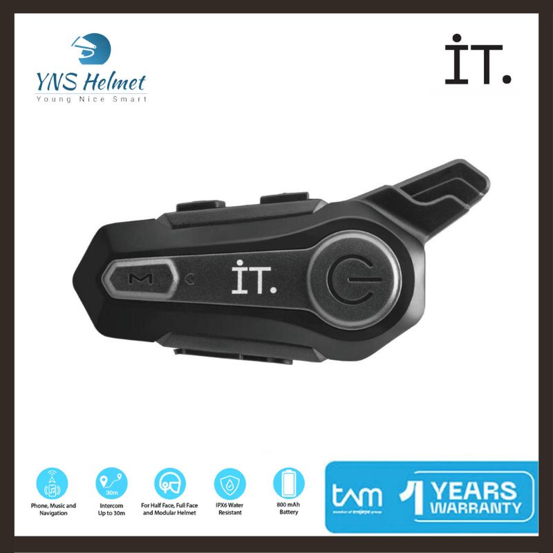 Intercom Bluetooth Helm IT E1-1