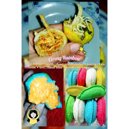 

Cireng rainbow VIRALL isi 10pcs