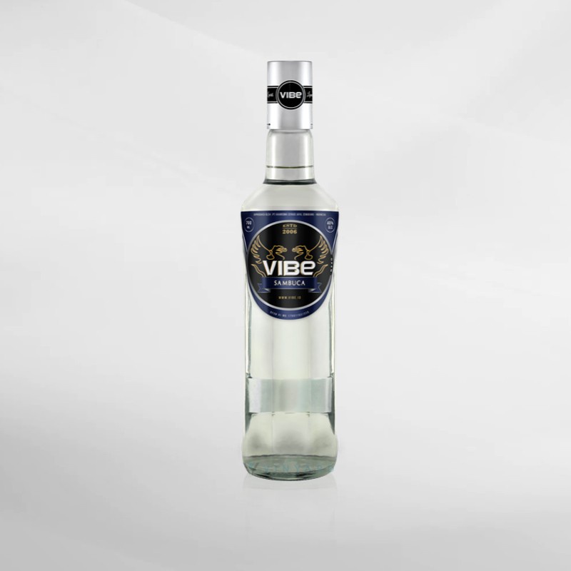 Vibe Sambuca 700 ml ( Original &amp; Resmi By Vinyard )