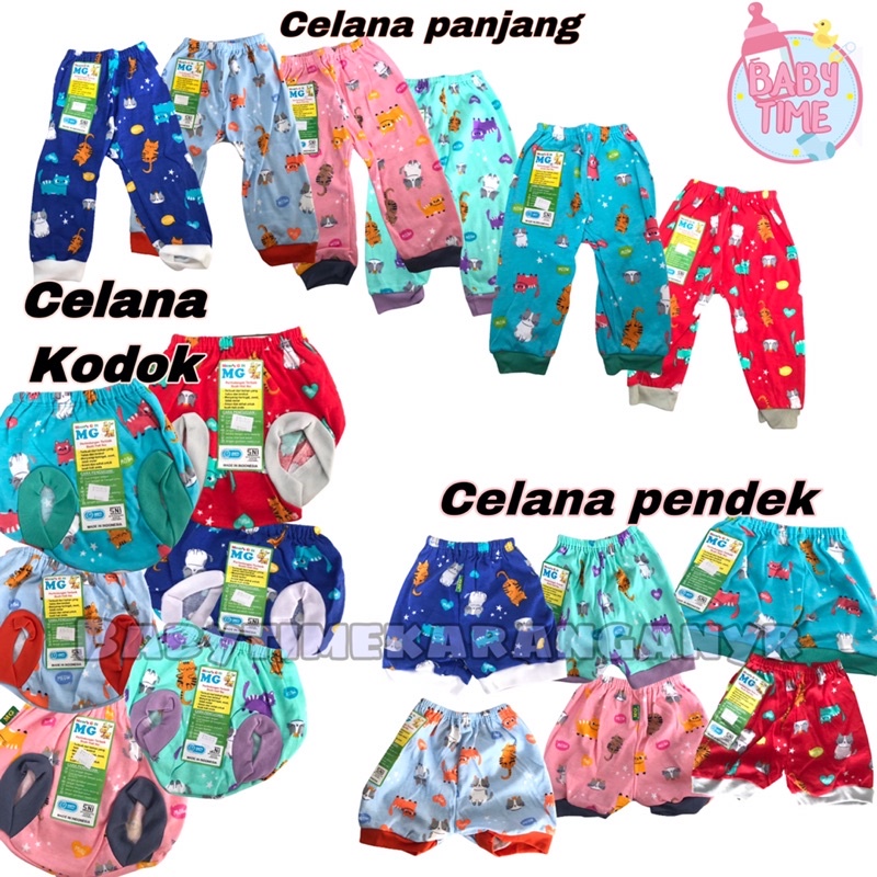 CELANA PANJANG BAYI -CELANA PENDEK -CELANA PENDEK MOM’S GIFT motif CAT BABY 1 PCS