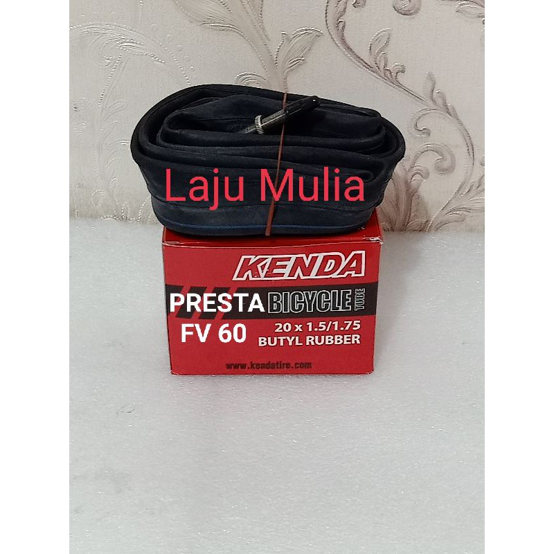 BAN DALAM KENDA 20x150/175 PENTIL PRESTA FV60