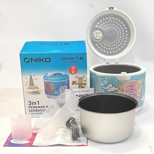 Niko Magic Com Gohan Culture 1.8 Liter Penanak Nasi Rice Cooker