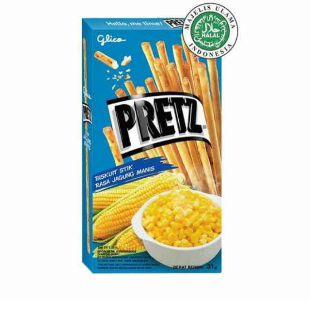 

GLICO PRETZ BISKUIT STIK RASA JAGUNG MANIS 31GR