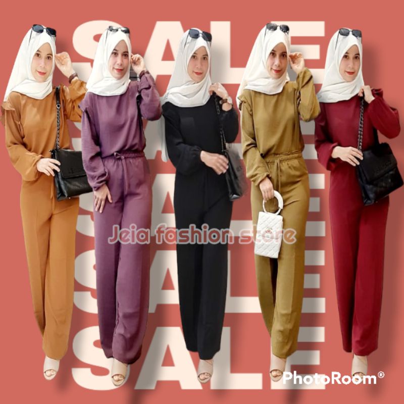 RUBY SET || RUBY || RUBY ONE SET || ONE SET RUBY || SETELAN RUBY || SETELAN CRINKLE || ONE SET CRINK