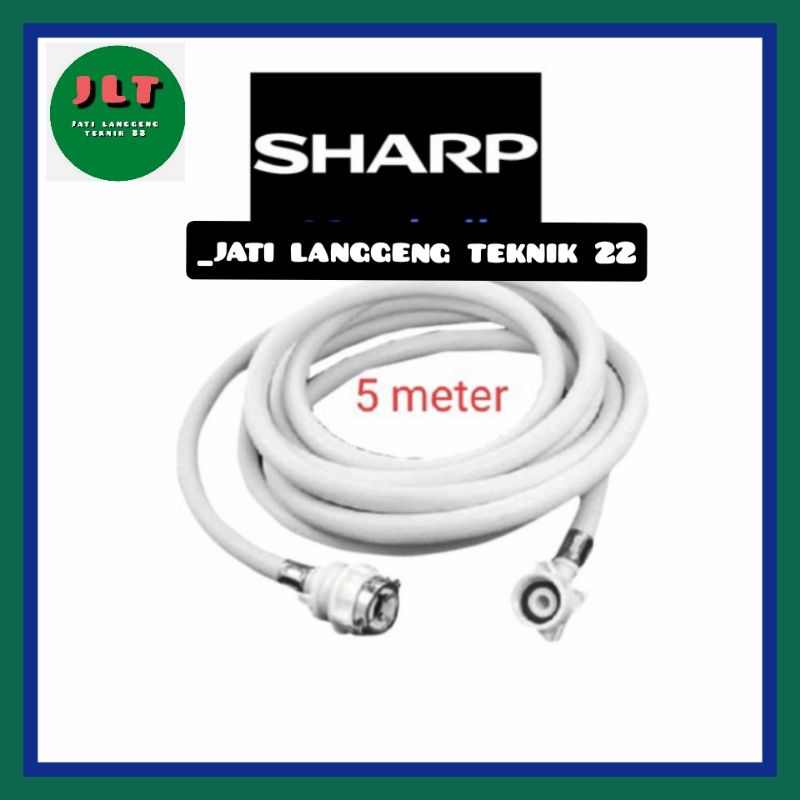 selang inlet 5 meter air masuk mesin cuci sharp