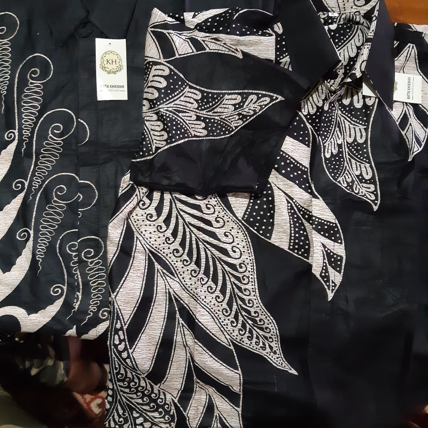 Kemeja Batik Pria Lengan Pendek Bswart Batik Hrb026 Motif Wayangan Kemeja Size M L Xl