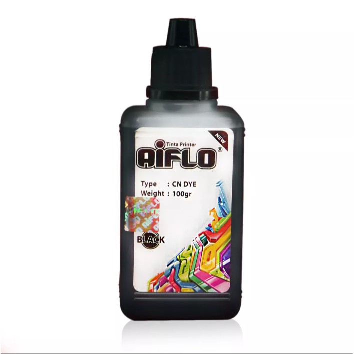 Paket Lengkap Tinta Printer Aiflo 664 Empat Warna 100 ml