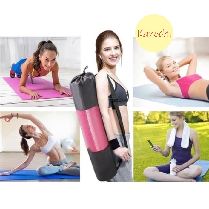 Sarung Tas Matras Yoga Cover Pilates Bag Yoga Mat Carrier Casing Case