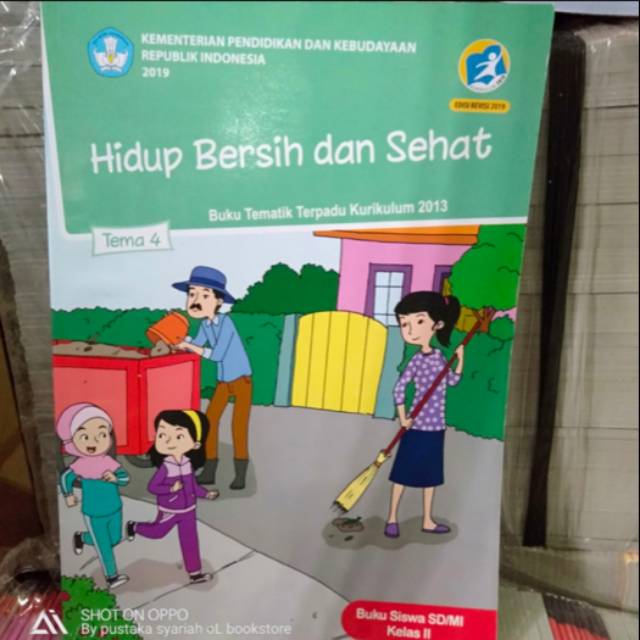 Buku tematik kelas 2 SD tema 4 revisi 2017