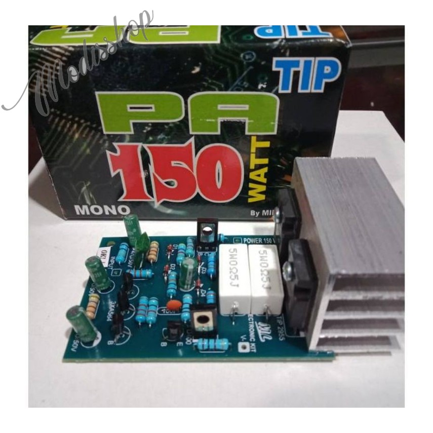 POWER OCL 150 WATT MONO + LENGKAP PENDINGIN TR2955/3055