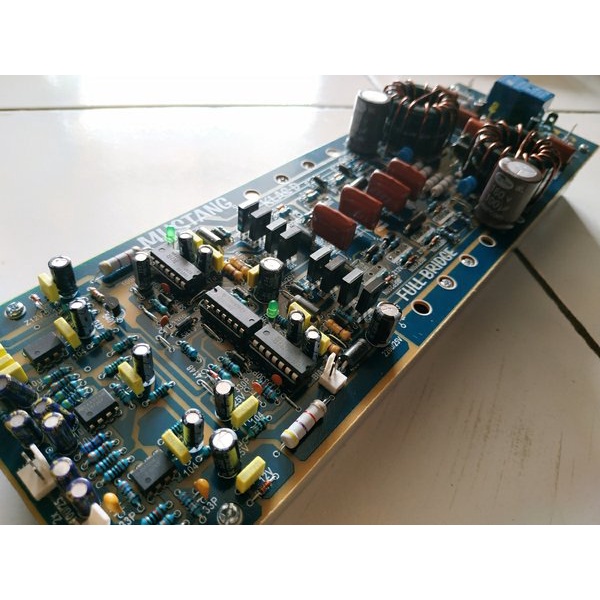 PCB Komponen Power Amplifier Class D Fullbridge Mustang 8Fet Baca Deskripsi