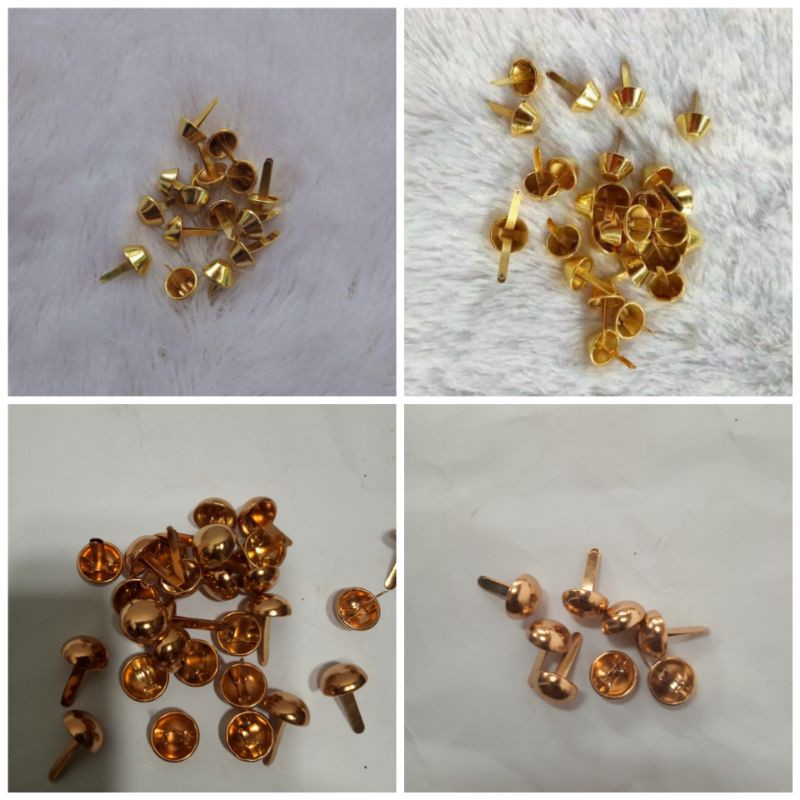 Kaki tas rose gold 12 mm dan 15 mm(1 lusin)