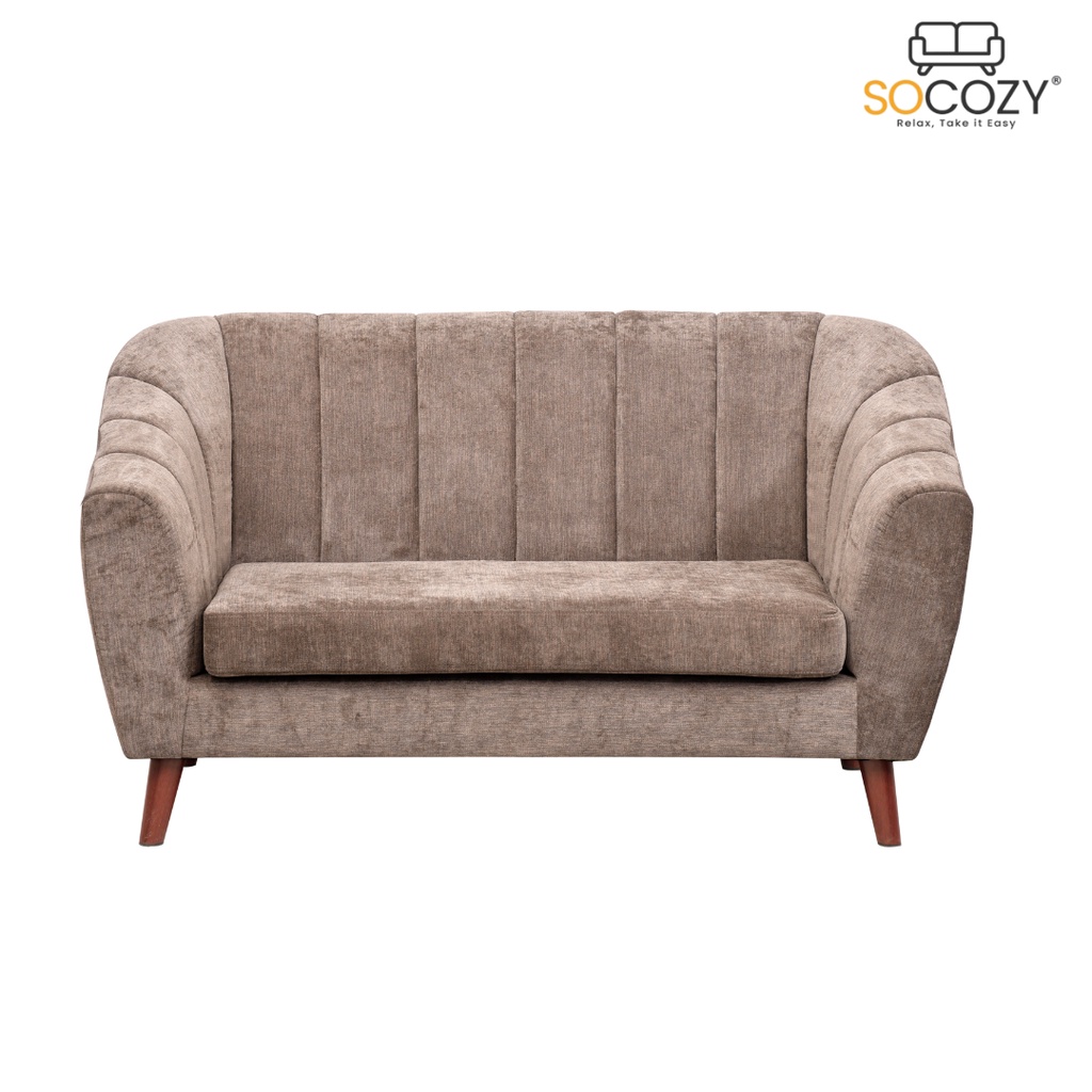 Socozy -  Sofa Minimalis 1 dan 2 Seater | Sofa Elegan dan Mewah | Sofa Murah | Sofa Kain Rivoli