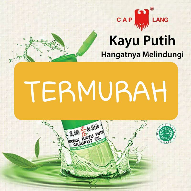 Minyak Kayu Putih Caplang 30ml, 60ml, 120ml, 210ml