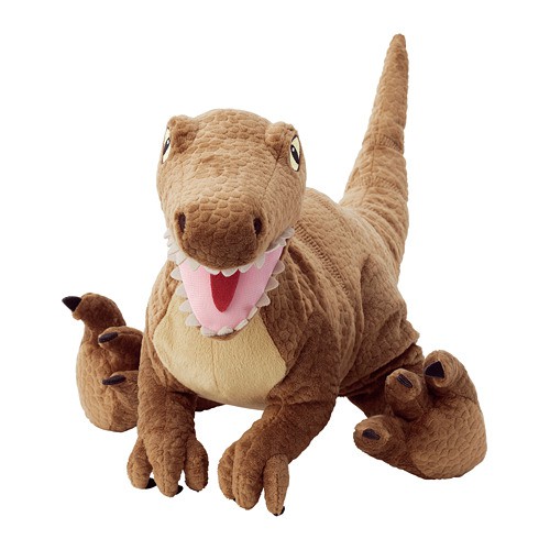 JATTELIK Boneka dinosaurus dinosaur velociraptor