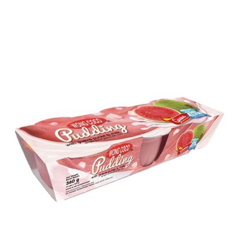 Jual Wong Coco Pudding Guava 3 X 120 Gr | Shopee Indonesia