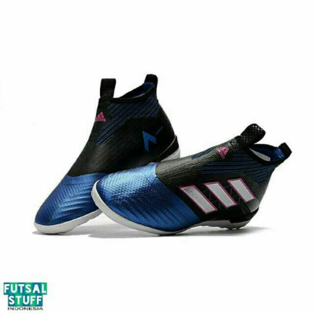 crédito inquilino en el medio de la nada Jual Sepatu Futsal - Adidas ACE Tango 17+ Purecontrol Core Black Blue |  Shopee Indonesia