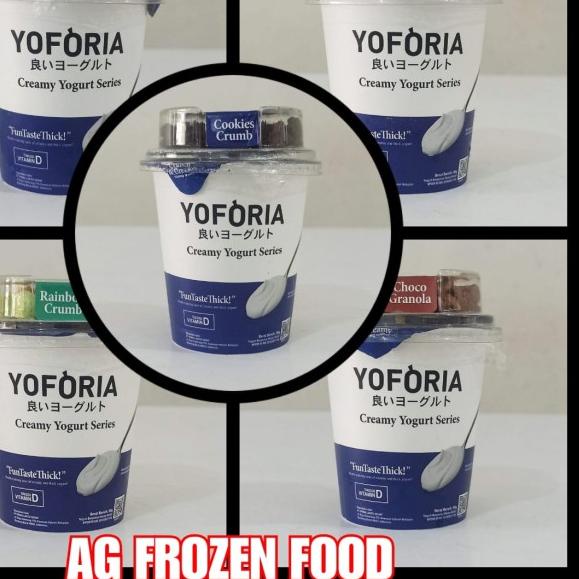 

℮ Yoforia Crunch & Creamy Stirred Yogurt All Variant 90gr - Honey Granola ➪