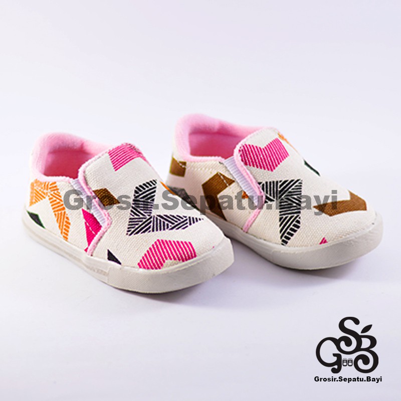 Sepatu Anak Lucu Unisex Usia 1-12 Tahun Motif Arrow