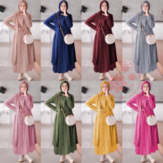 SET VIKA 3IN1 / RIFKA CARDIGAN / VIKA CARDIGAN