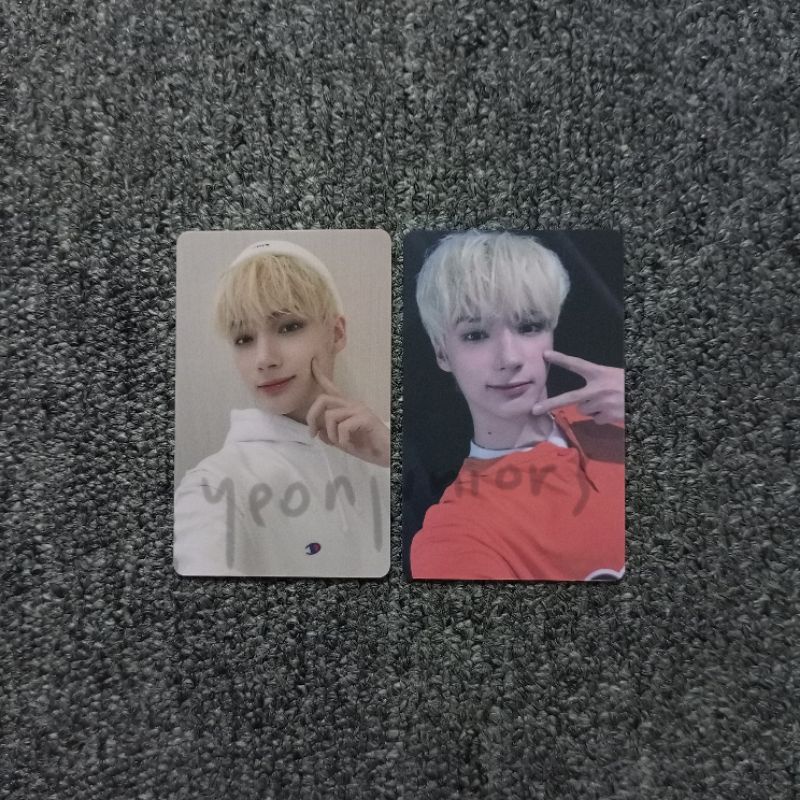 TXT Hueningkai Lucky Draw PWS M2U The Chaos Chapter Freeze Fight or Escape LD TCCF TCCFOE Hyuka Tomo