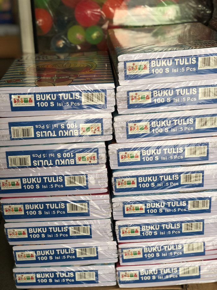 

BUKU TULIS 100 LEMBAR [PACK]