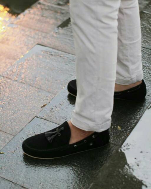 Promoo !!!! Sepatu Slip On Pria heroes Casual Slop formal kerja kantor kulit asli santai kuliah