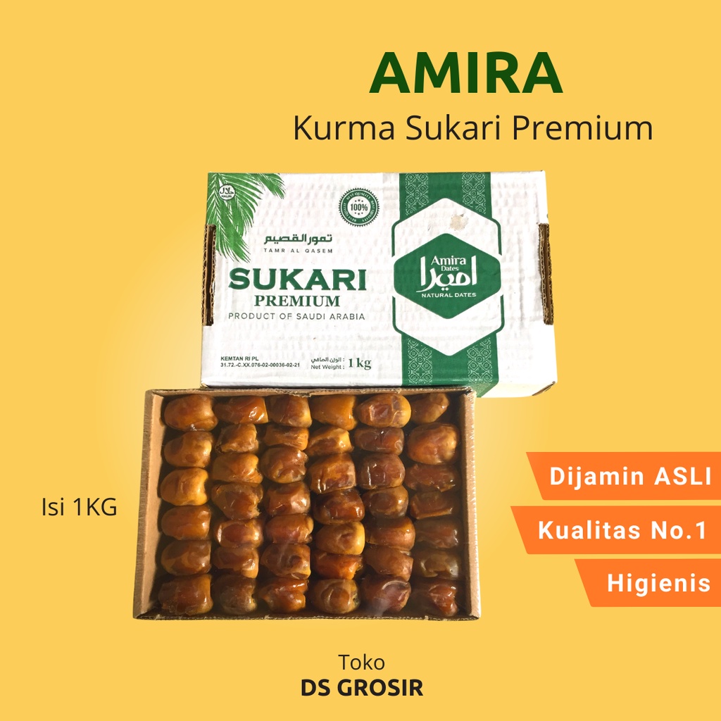 

KURMA AMIRA KURMA SUKARI 1KG PREMIUM | Kurma sukkari 1kg kurma sukari premium kurma 1kg korma sukari premium kurna sukari kurma basah kurma murah kurma syukari