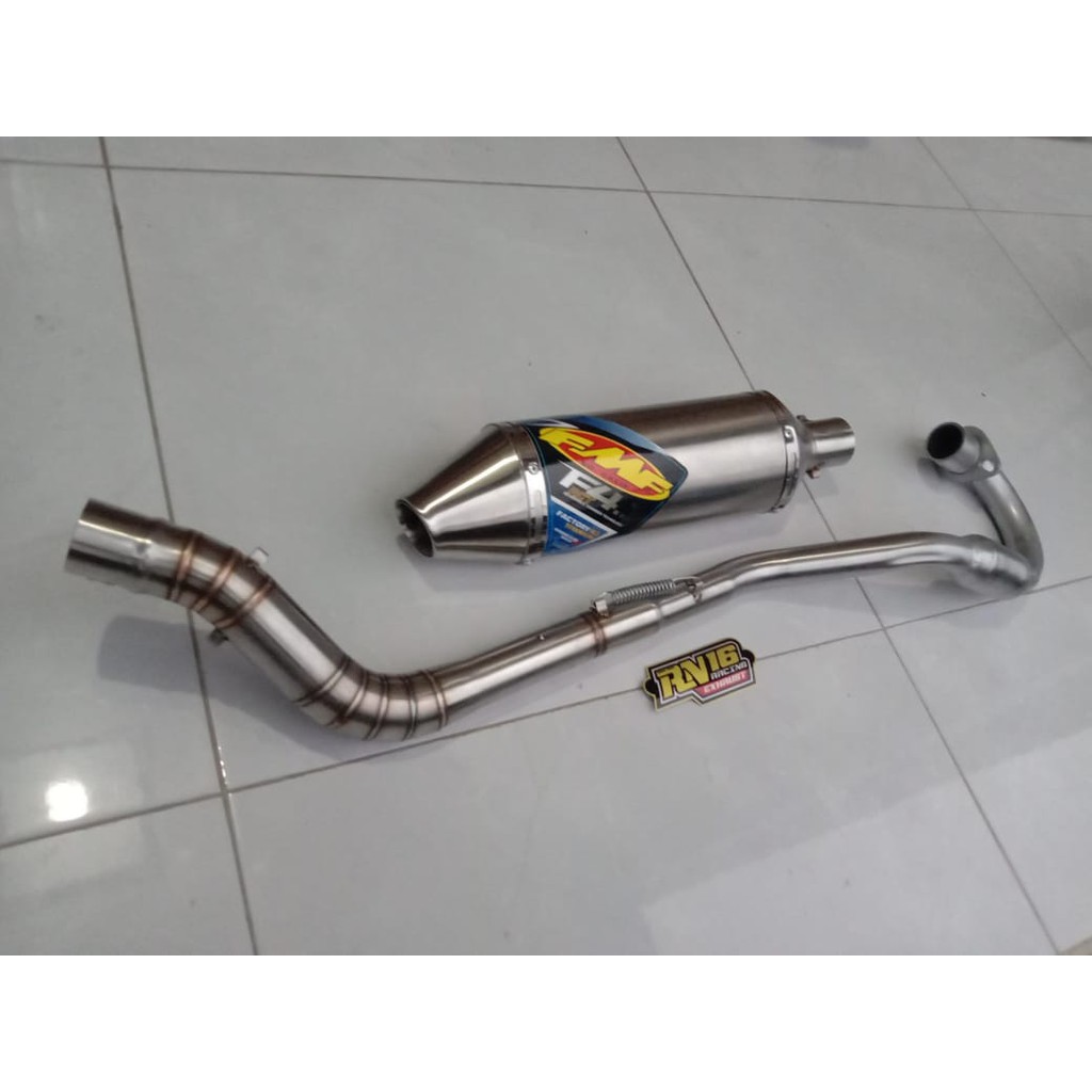 knalpot racing fmf dtracker klx crf