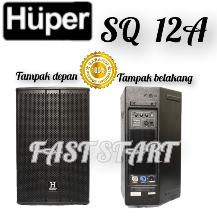 Speaker Aktif Huper SQ-12A Original / Active Speaker Pro