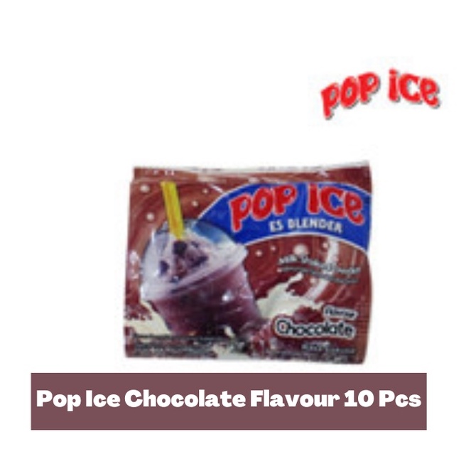 

POP ICE CHOCOLATE FLAVOUR 10 SACHET