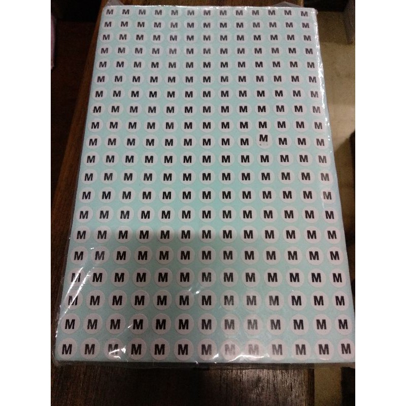 Size Tempel / Nomeran Tempel ( 1 lembar )