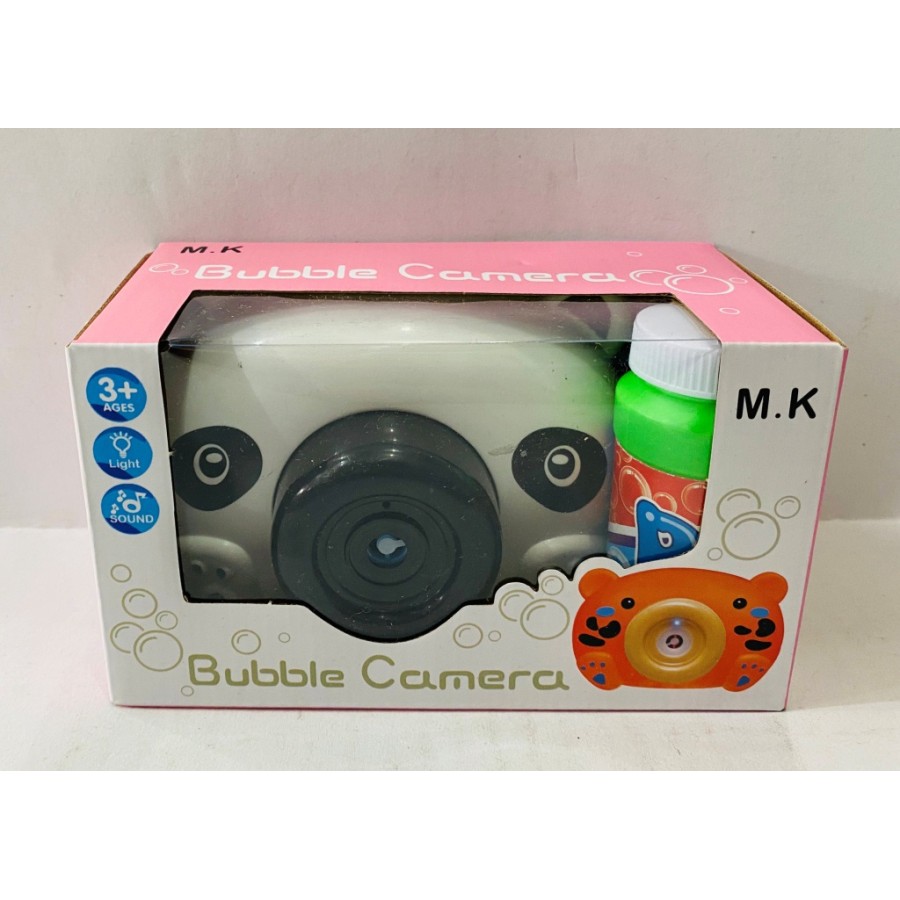 Mainan Anak Bubble Camera Electric Music Panda Putih Baterai 628-8A Kode : 628-8A