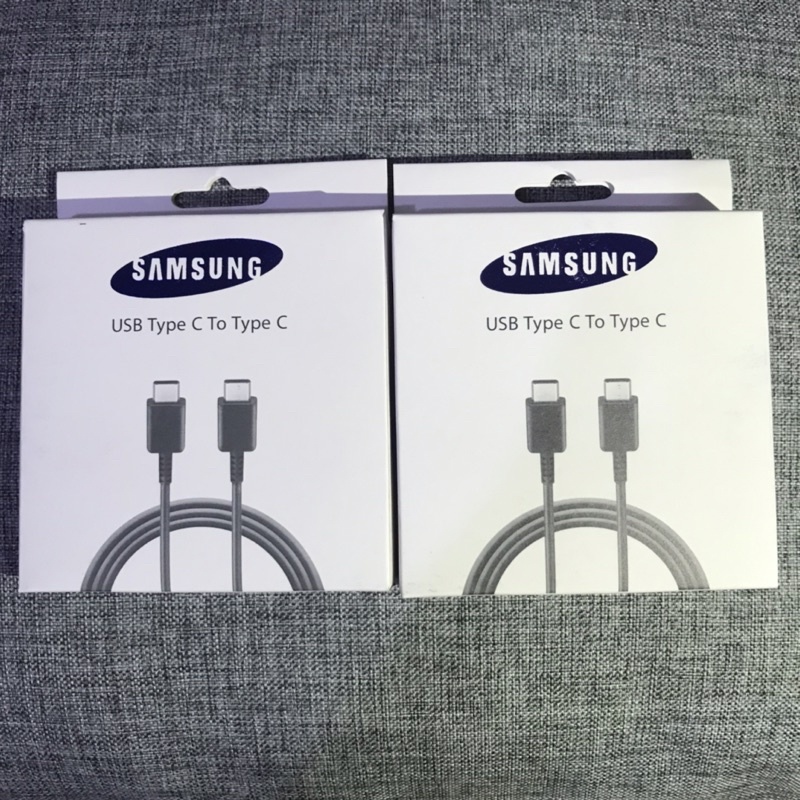 Samsung Kabel Data Type C to C Fast Charging Original