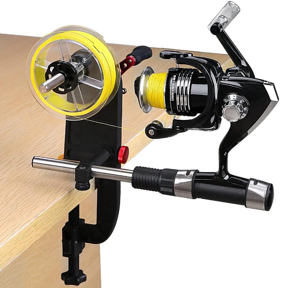 Spooler Pancing Agustina Alat Pancing Aksesoris Pancing Roda Air Spinning Reel Hitam Multifungsi Baitcasting Reel Spooler