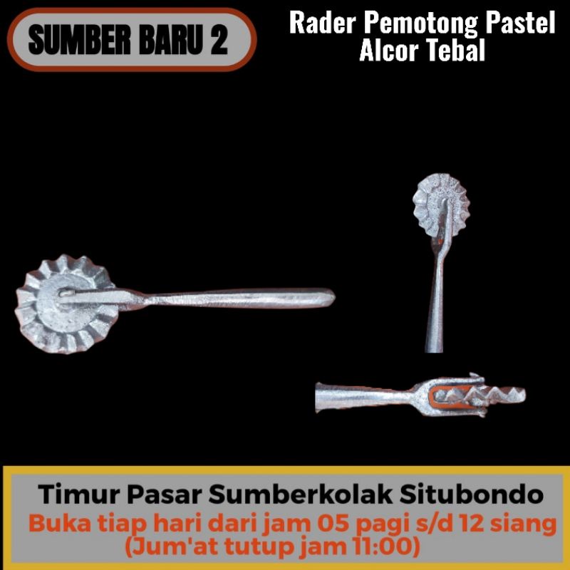 Rader Alat Bantu Potong Kue Pastel