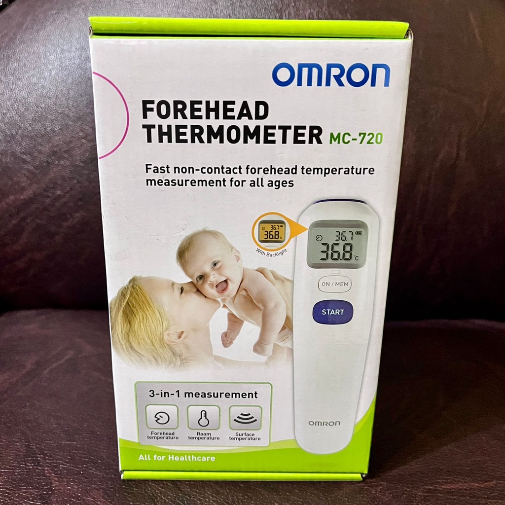 THERMOMETER DAHI OMRON MC 720 / NON CONTACT FOREHEAD THERMOMETER OMRON MC 720