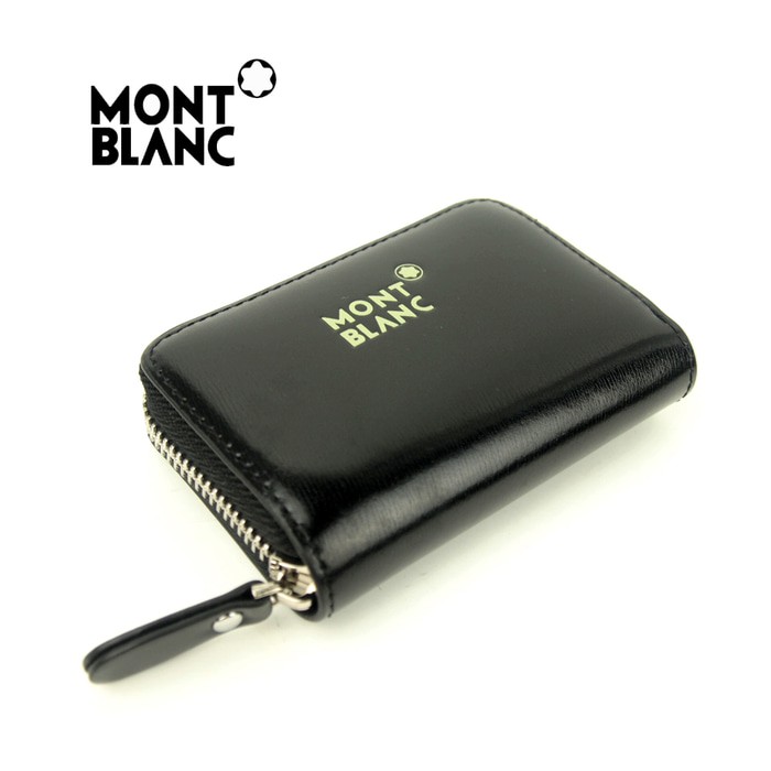 Termurah  Dompet kartu card holder import murah - MONT BLANC TUTU BLACK - Gratis Ongkir