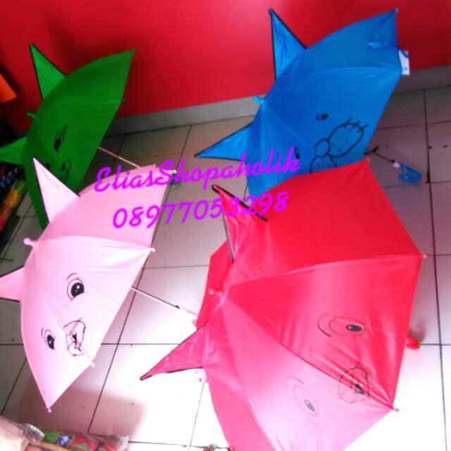 Cuci Gudang Payung Anak Motif / Payung Anak Telinga kjBwAlSYVO7k