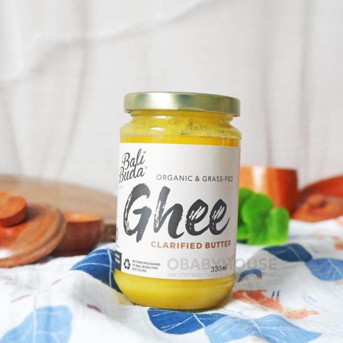 

(BISA COD) Bali Buda Organic & Grass fed Ghee Clarified Butter 330 ml TERBATAS Kode 591