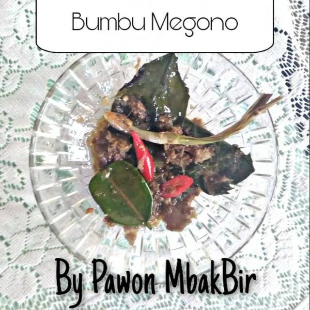 

Bumbu Megono Pekalongan dari Pawon MbakBir