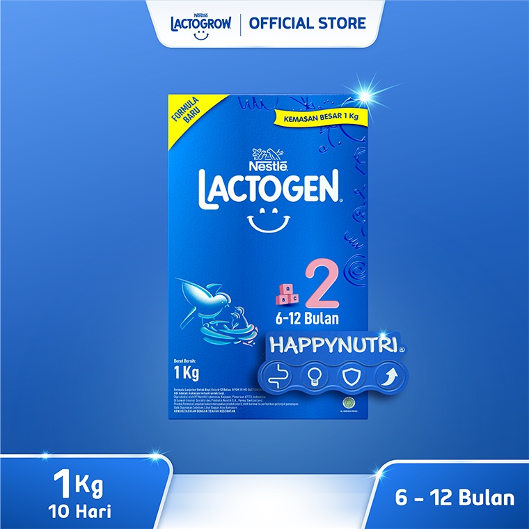 Susu Lactogen 2 6-12 Bulan 1kg