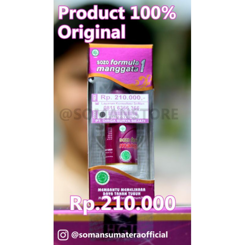 Jamu Tetes Soman Sozo formula manggata 1
