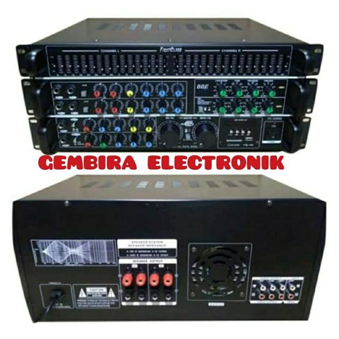 Ampli bluetooth firsclass FC A4000 BBE PROCESSOR power amplifier mixer